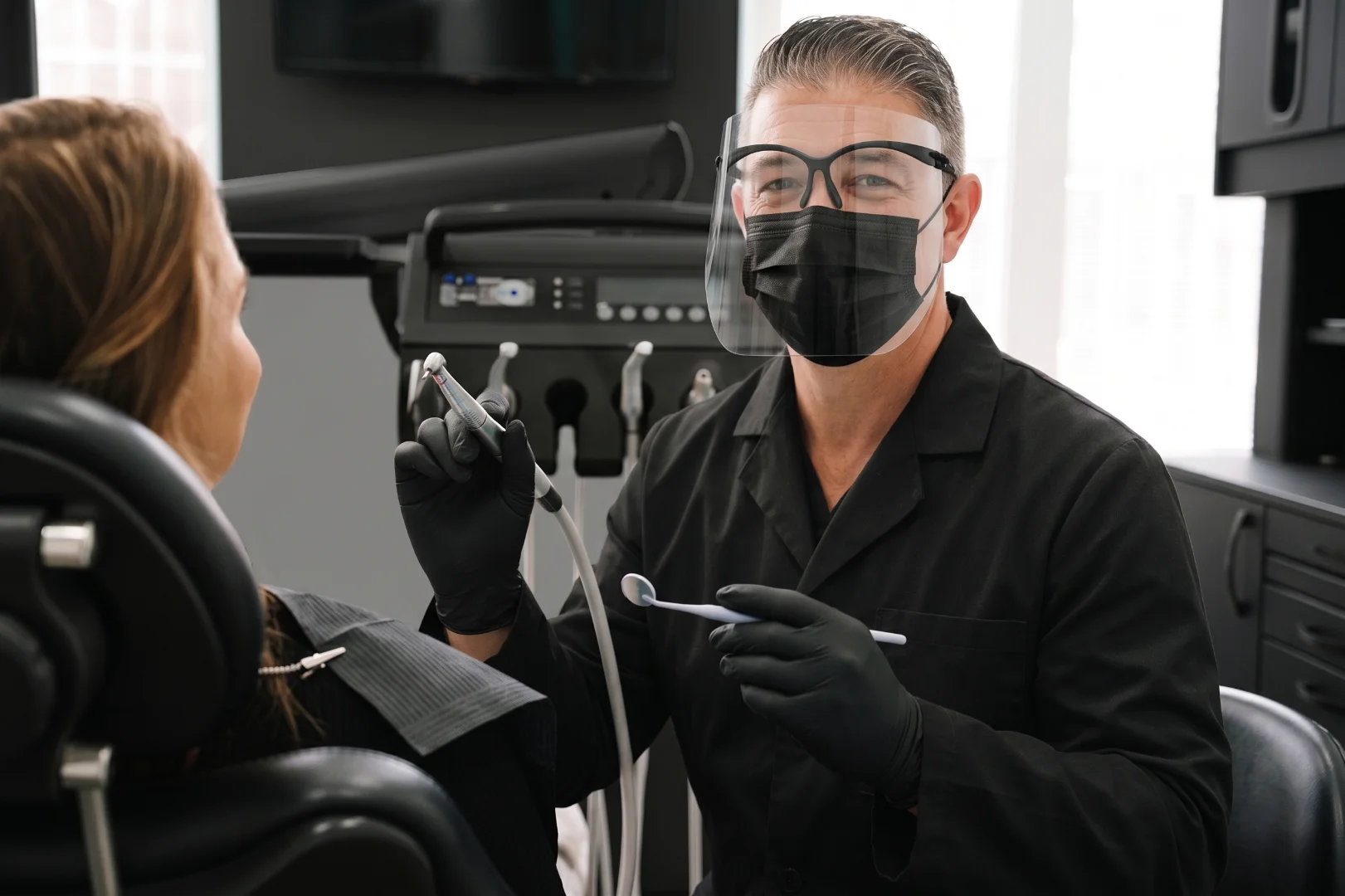 A calm treatment room at Hlavaty Dental Arts in Santa Barbara