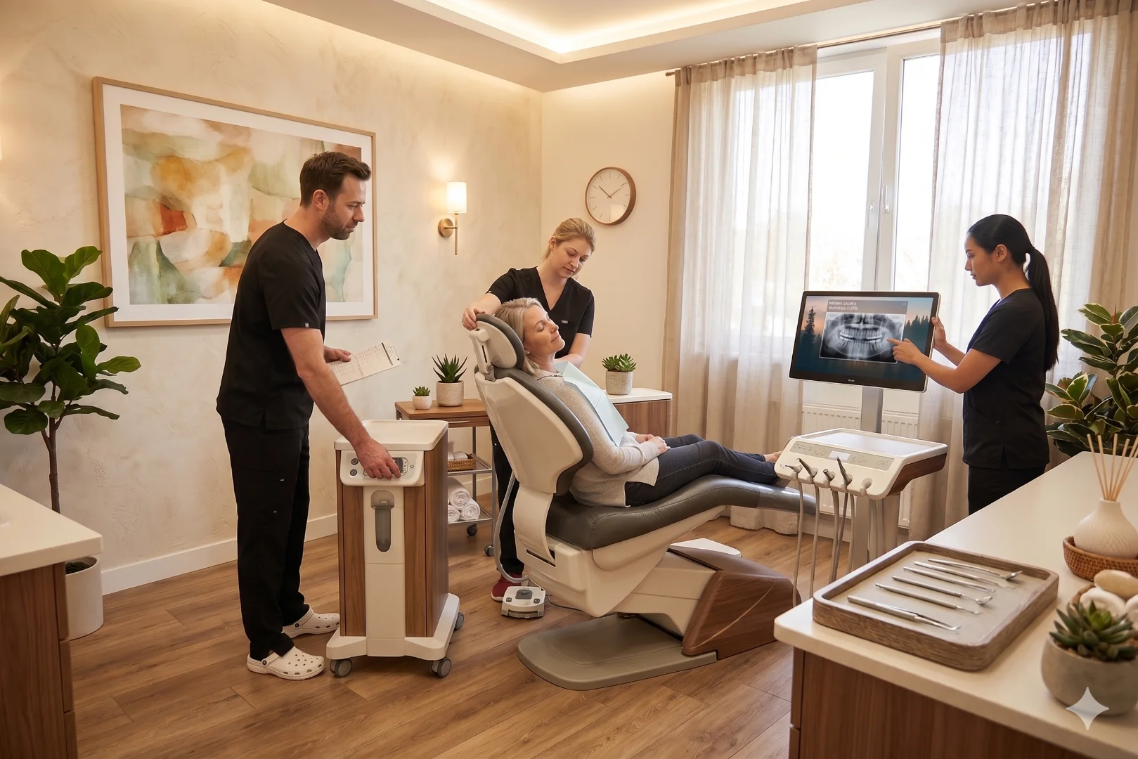 Same-day implant placement at Hlavaty Dental Arts